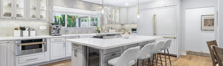 Interior of Carnie Wilson's kitchen