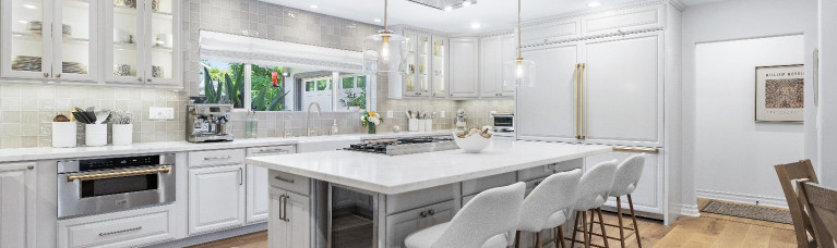 Interior of Carnie Wilson's kitchen