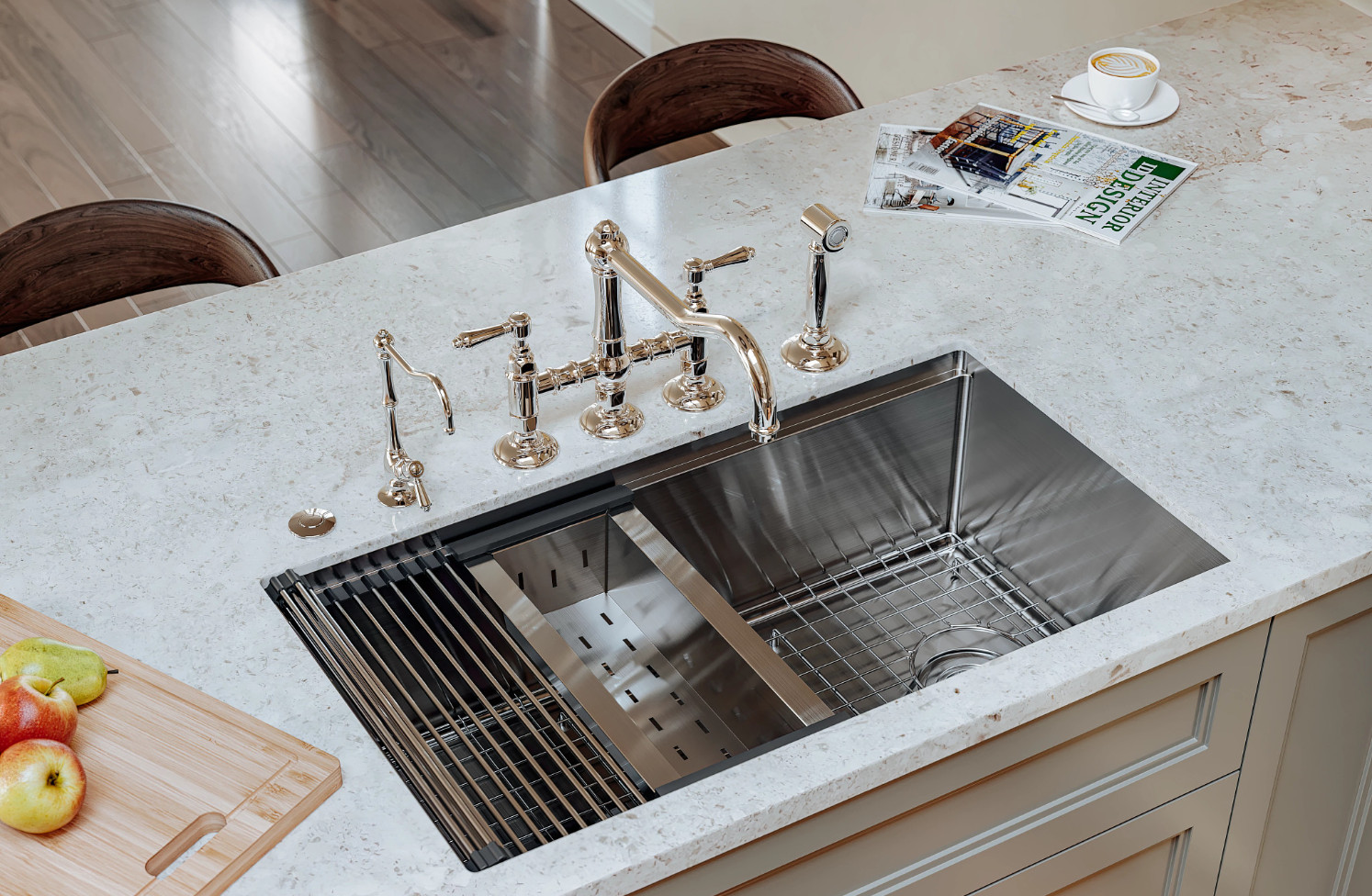 Inspired Luxury Kitchen Fixtures | ROHL Kitchen