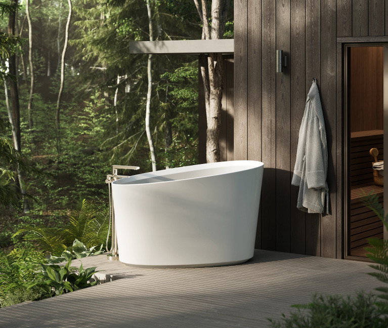 Kerid soaking bathtub