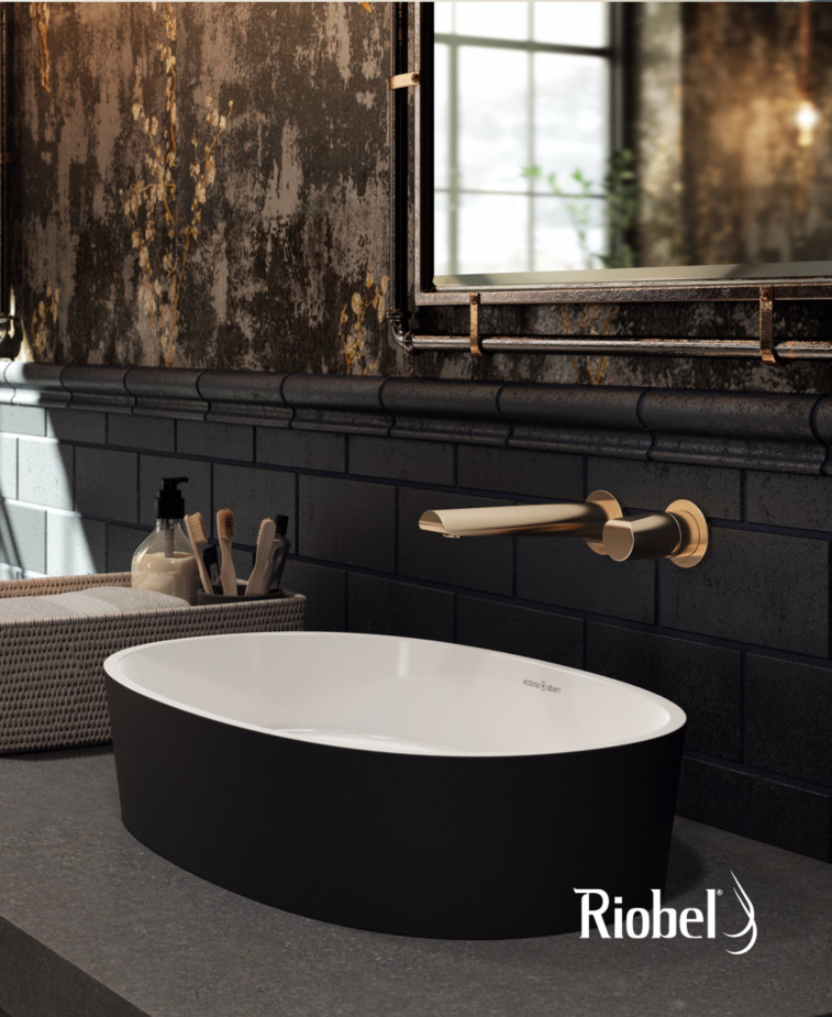 Parabola Wall Mount Faucet