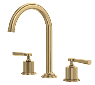 ROHL Apadana C-Spout Faucet in Antique Gold